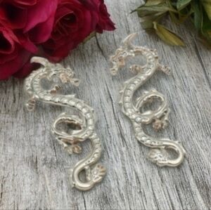 MODCLOTH CHINESE DRAGON EARRINGS